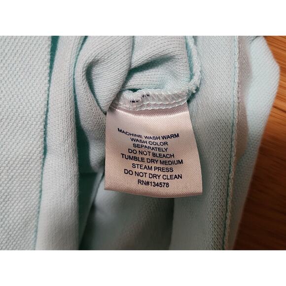 Vineyard Vines By Shep & Ian Shirt Golf Polo Mens Sz L Blue Short Sleeve Whale - Picture 3 of 7